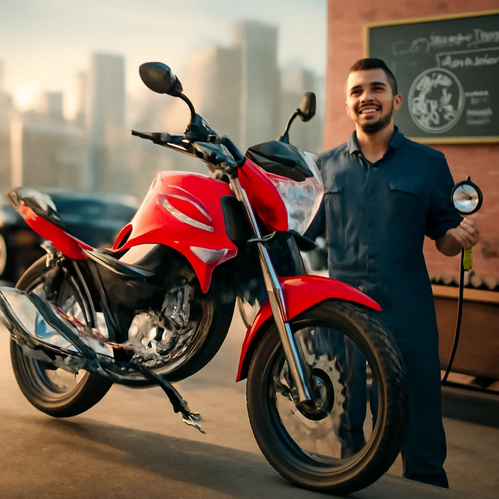 Calibragem correta do pneu da Start 160