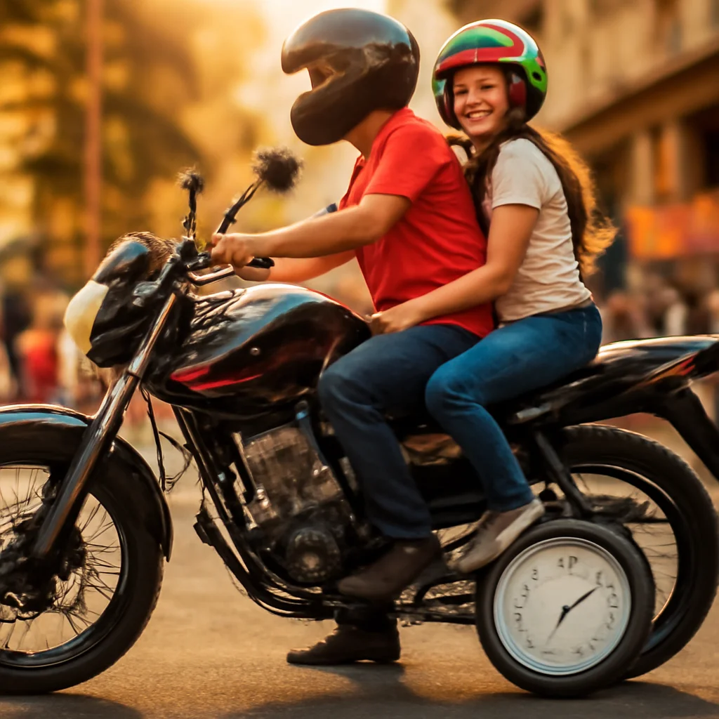 Calibragem do pneu da start 160 com garupa